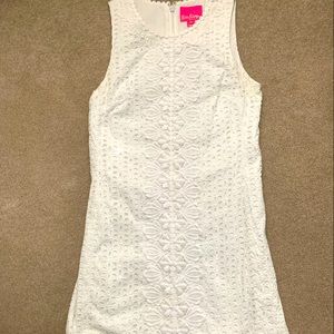 Lily Pulitzer eyelet shift dress